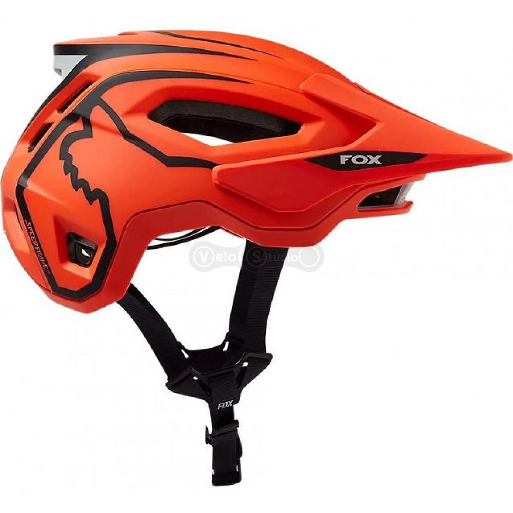 Вело шлем FOX Speedframe Pro MIPS Dvide Flo Orange размер M (55-59 см)