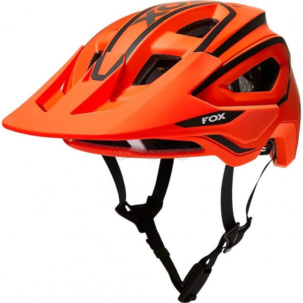 Вело шлем FOX Speedframe Pro MIPS Dvide Flo Orange размер M (55-59 см)