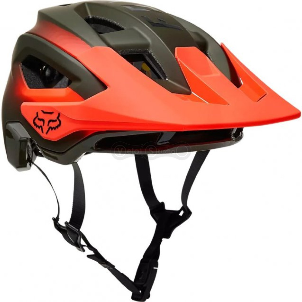 Вело шолом FOX Speedframe Pro MIPS Fade Olive Green розмір M (55-59 см)