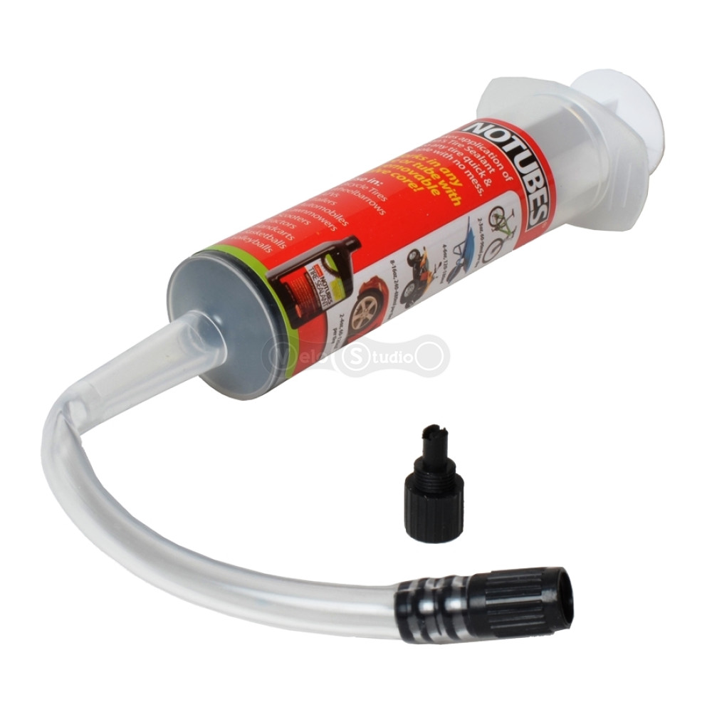 Шприц для герметика Stan's Notubes з насадками Presta та Schrader