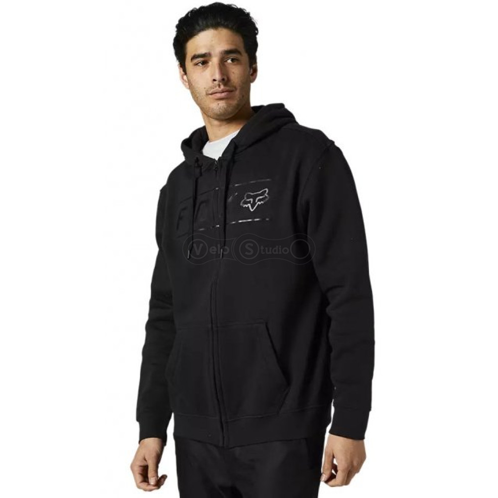 Толстовка FOX Pinnacle Zip Fleece Black Black размер M