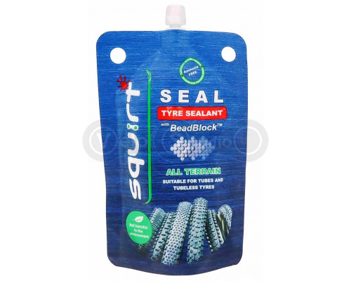 Герметик Squirt Seal BeadBlock 120 мл с гранулами для бескамерных покрышек