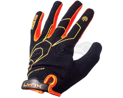 Велоперчатки LYNX All-Mountain BO Black/Orange L