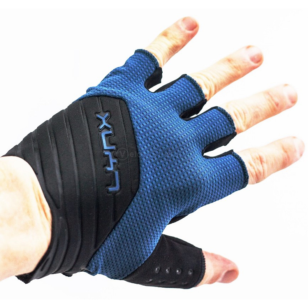 Вело рукавички LYNX Expert Blue S