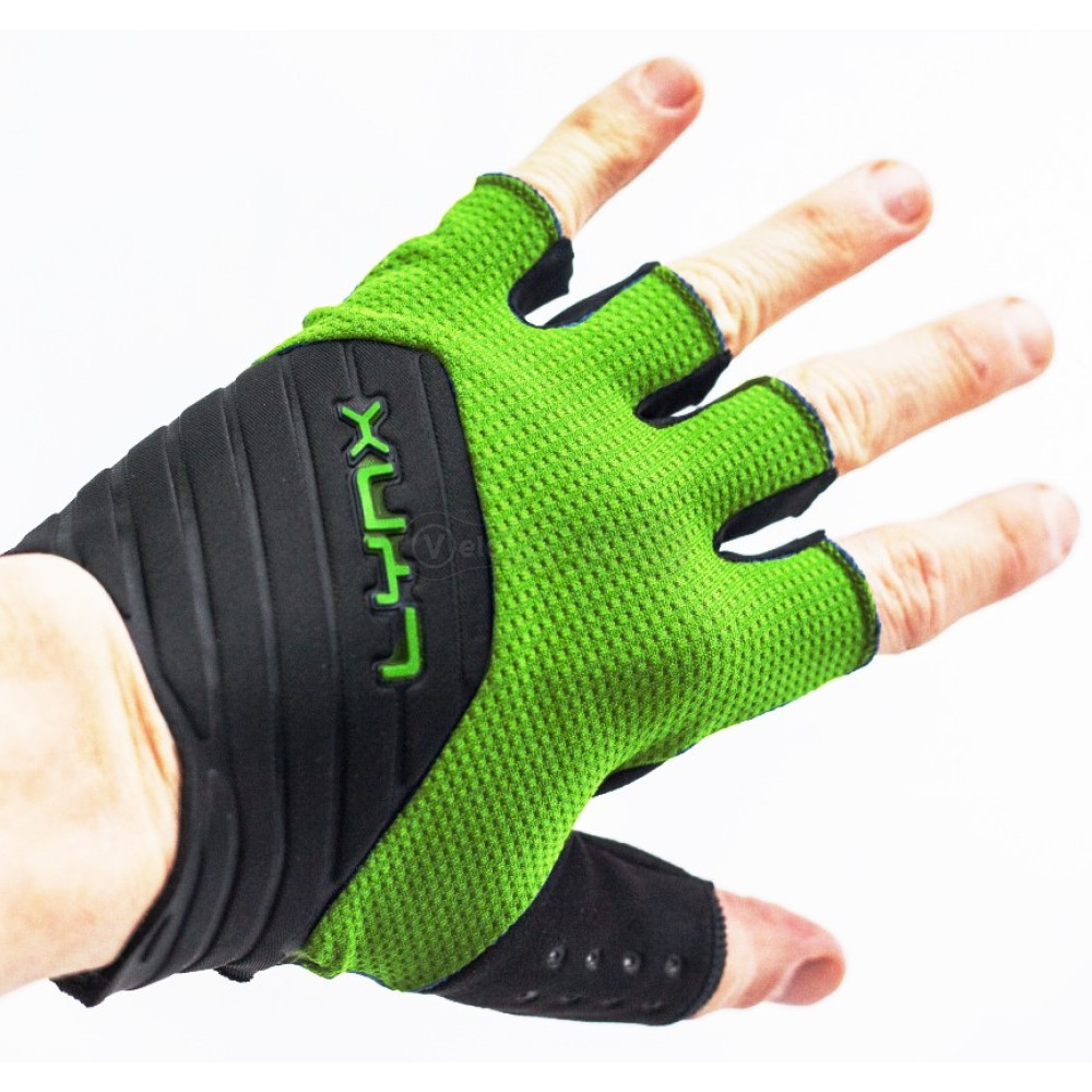 Вело перчатки LYNX Expert Green M