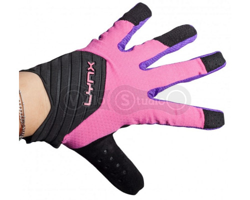 Вело рукавички LYNX Expert Long Pink M