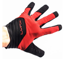 Вело перчатки LYNX Expert Long Red M