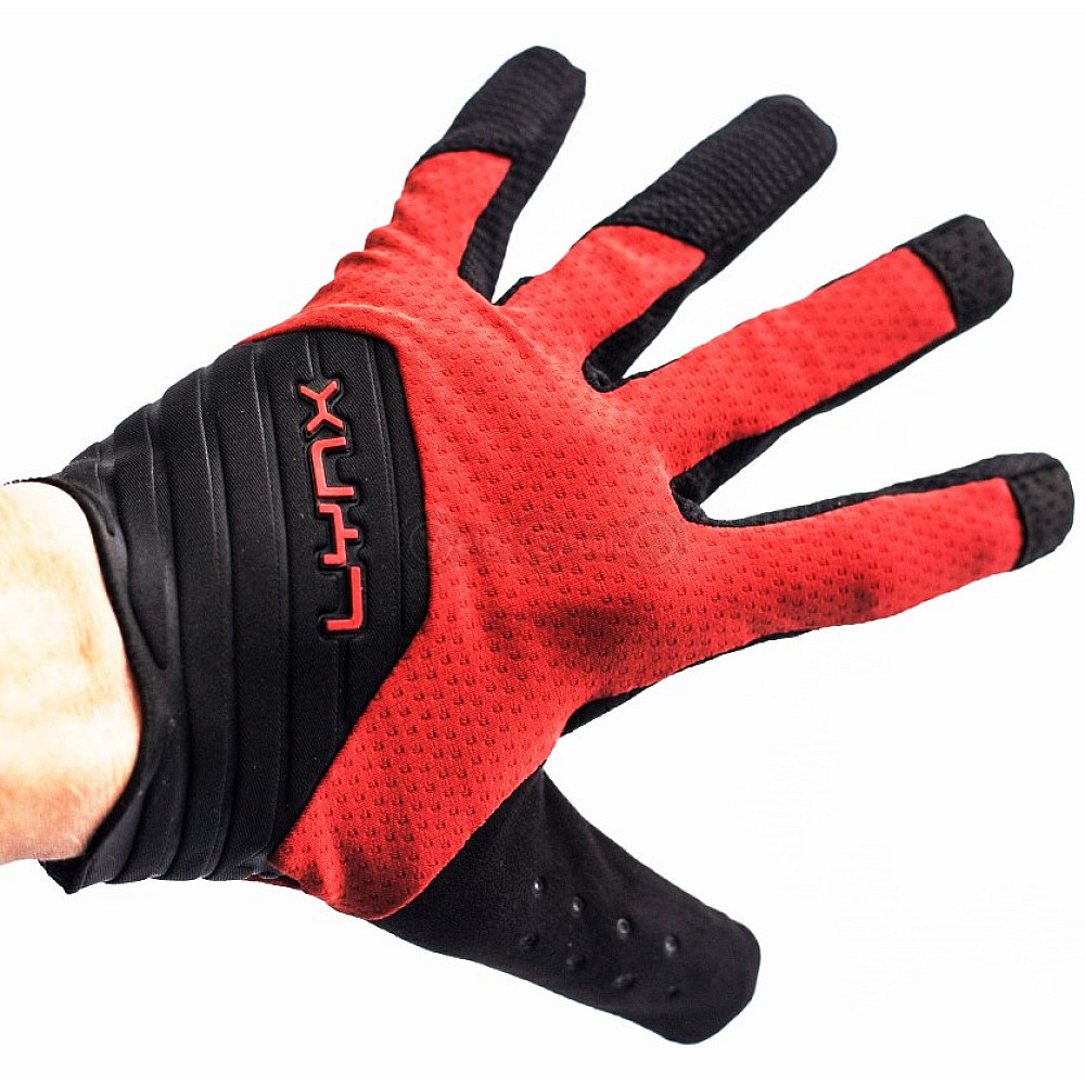 Вело перчатки LYNX Expert Long Red S