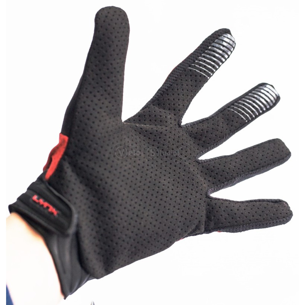 Вело перчатки LYNX Expert Long Red XL