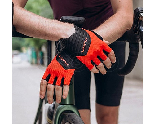 Вело перчатки LYNX Expert Red M