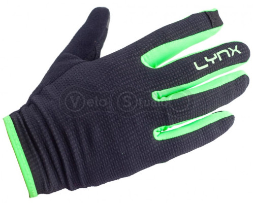 Вело перчатки LYNX Trail BG Black/Green XS