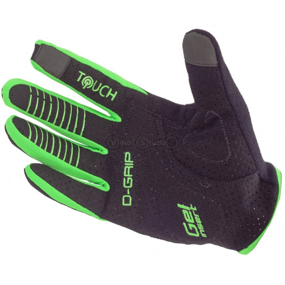 Вело рукавички LYNX Trail BG Black/Green XS