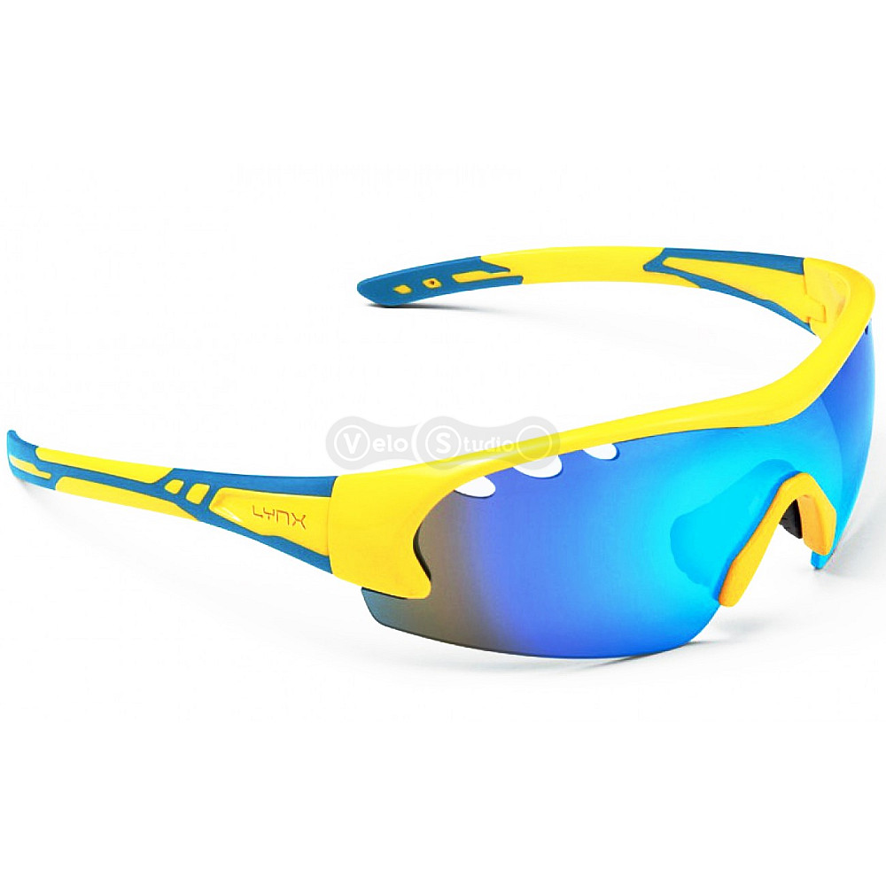 Окуляри LYNX Detroit UKR змінні лінзи shiny yellow/blue