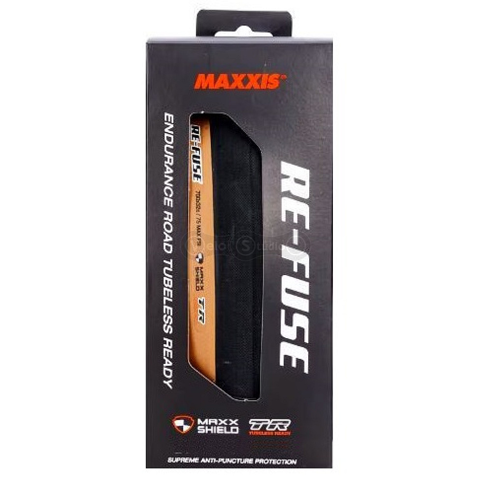 Покришка MAXXIS RE-FUSE 700X40C TPI-60 Foldable MAXXSHIELD/TR/TANWALL