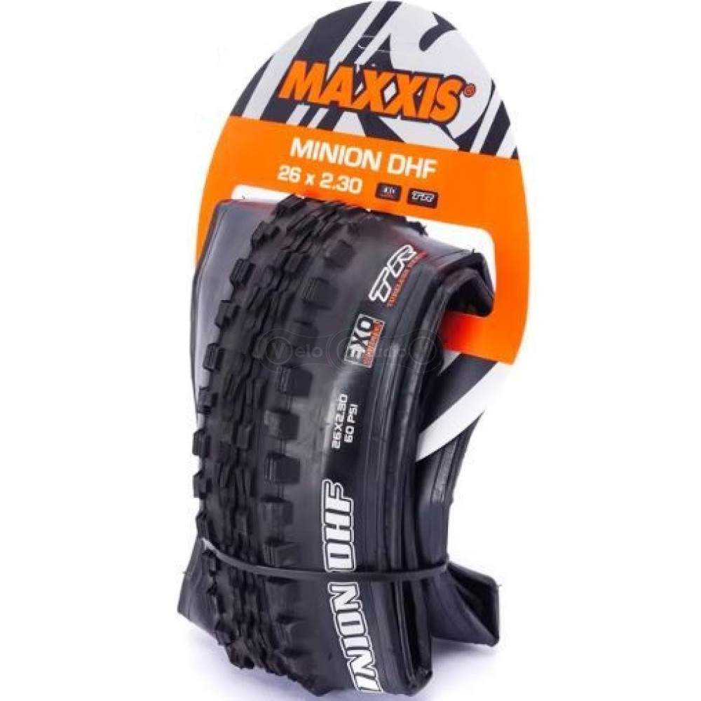 Покрышка MAXXIS MINION DHF 26X2.30 TPI-60 Foldable EXO/TR, передняя