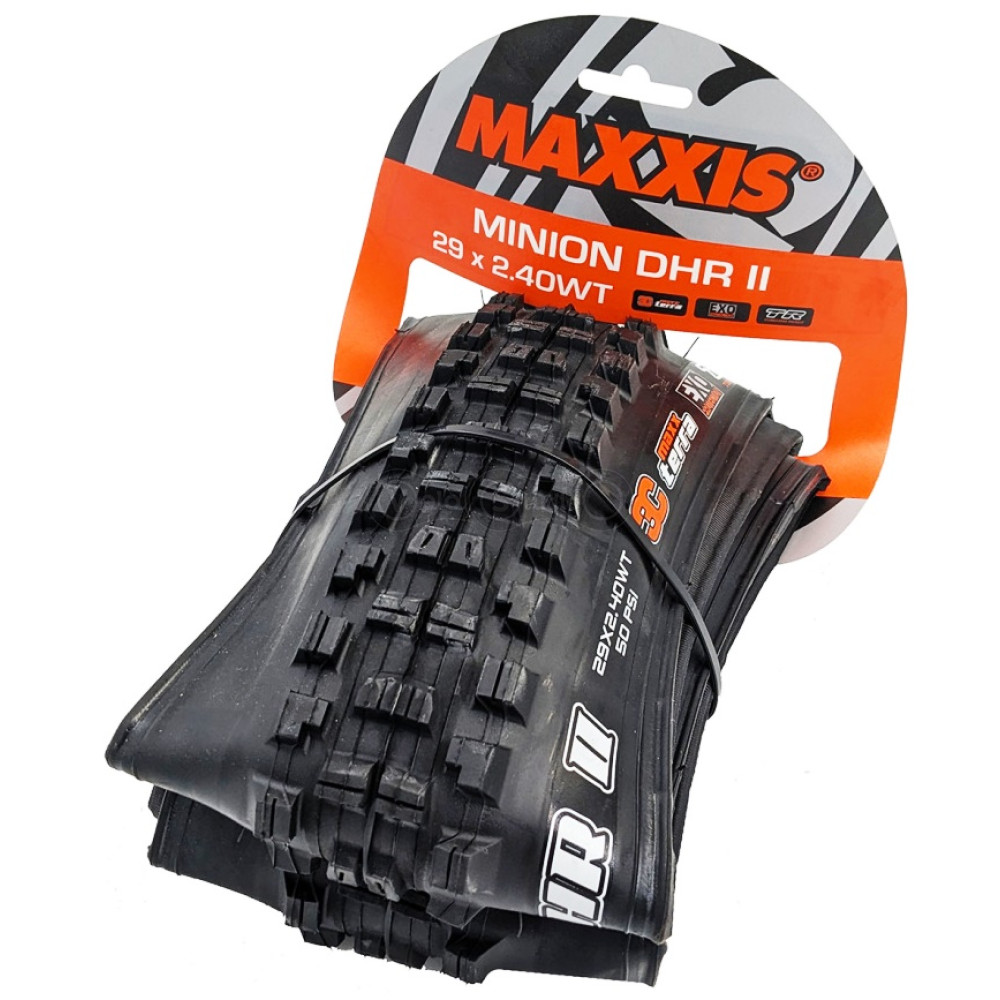 Покрышка MAXXIS MINION DHR II 29X2.40WT TPI-60 Foldable 3CT/EXO+/TR задняя