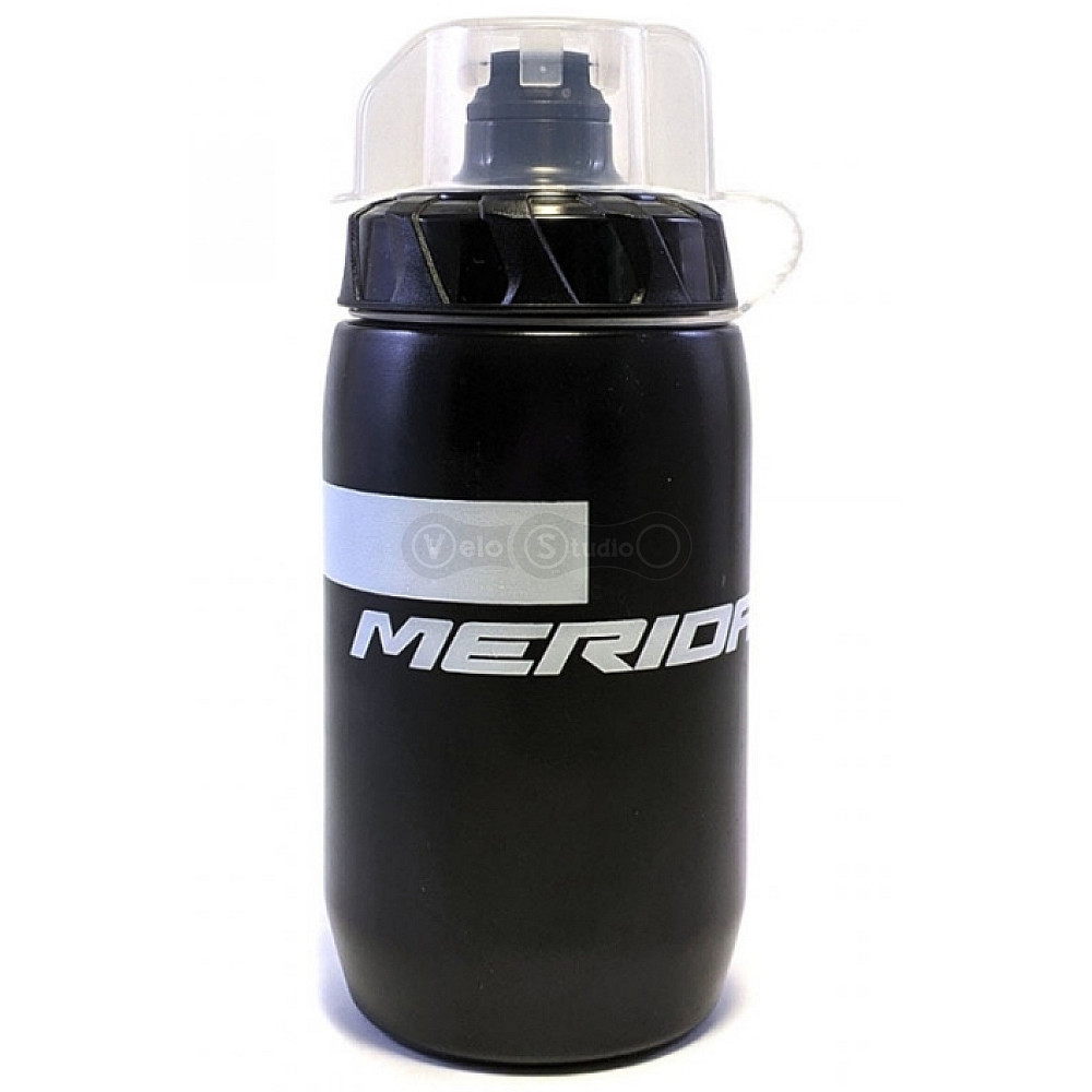 Фляга Merida Bottle/Stripe Black, White 500 мл із кришкою