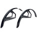 Комплект крыльев POLISPORT G-MUD GRAVEL 28 (50 мм) чёрные