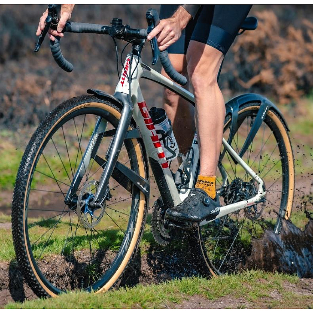 Комплект крыльев POLISPORT G-MUD GRAVEL 28 (50 мм) чёрные