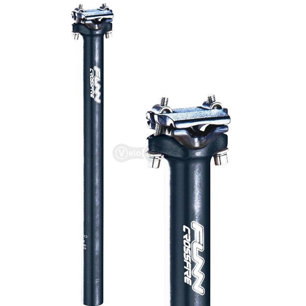 Подседельный штырь FUNN Crossfire 30,9/400 мм, AL6061, 3D Forged, черный