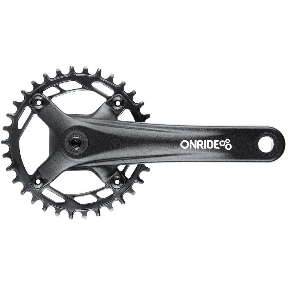 Шатуны ONRIDE Solo 1110, под квадрат, 170 мм, 34Т BCD: 104 мм, на 11/10/9 скоростей