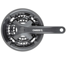 Шатуни ONRIDE Trio 920P, під квадрат, 170 мм, 22-32-44Т, 9 швидкостей