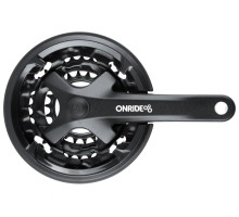 Шатуни ONRIDE Trio 850P, під квадрат, 170 мм, 22-32-42Т, 8 швидкостей