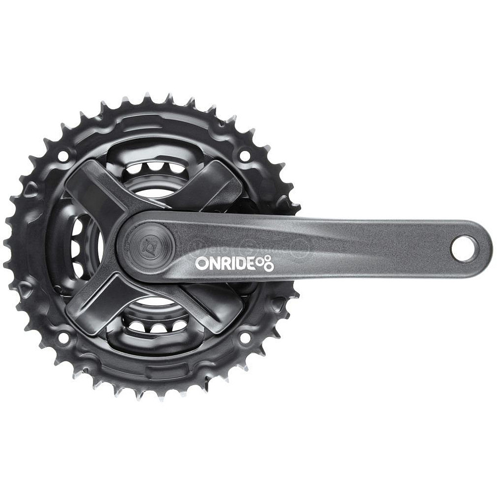 Шатуни ONRIDE Trio 820, під квадрат, 170 мм, 22-32-42Т, на 8/7/6 швидкостей