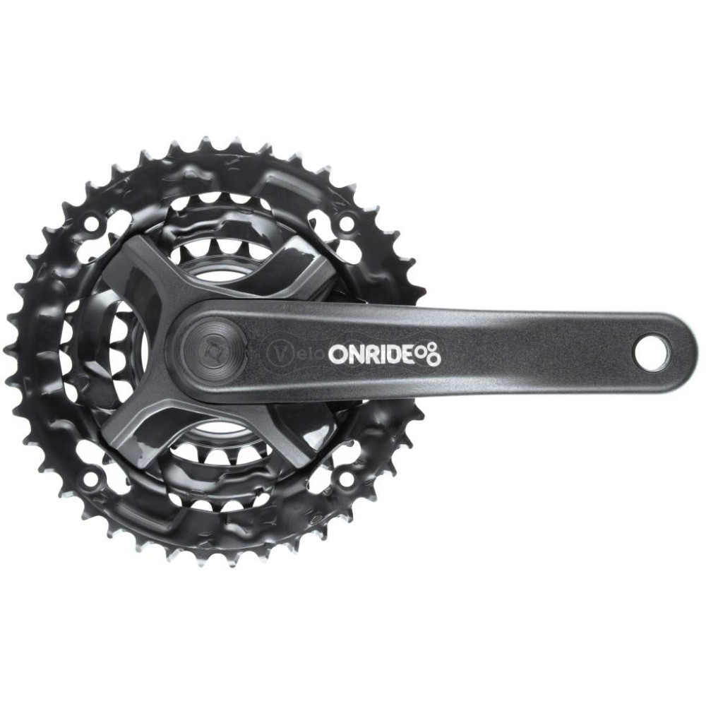 Шатуни ONRIDE Trio 810, під квадрат, 170 мм, 22-32-42Т, на 8/7/6 швидкостей