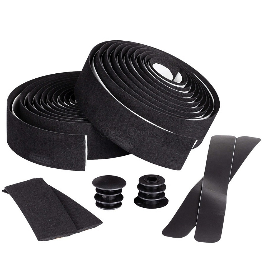 Обмотка керма KLS Gravel Tape 2000x30x3, 5мм чорна