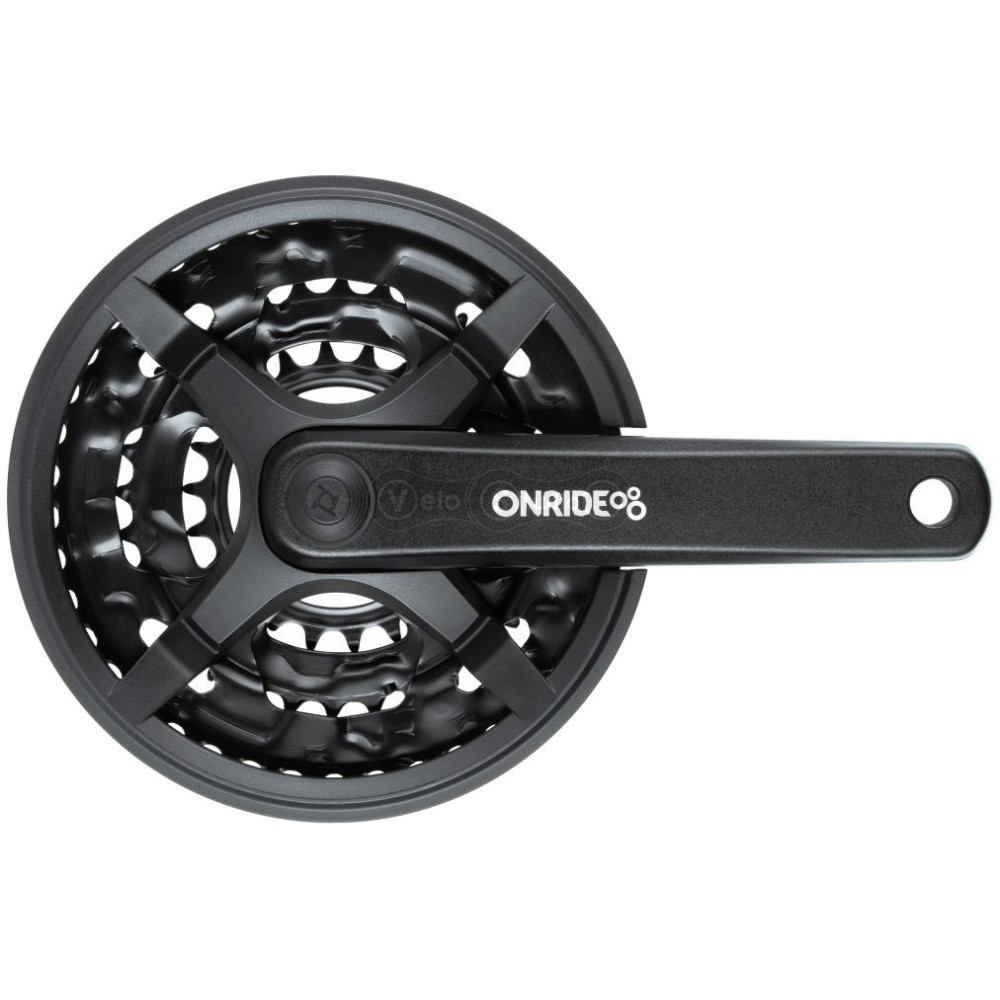 Шатуны ONRIDE Trio 830P, под квадрат, 170 мм, 22-32-42Т, 8/7/6 скоростей