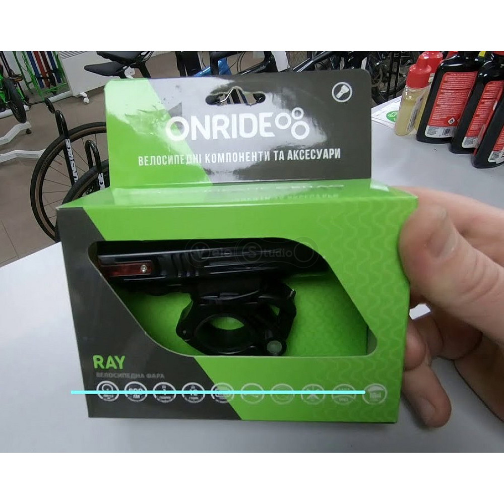 Фара ONRIDE Ray USB 800 Lum