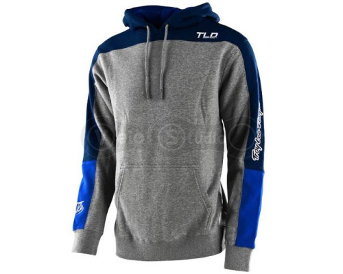 Худі TLD Holeshot Pullover Hoodie Heather [Gray/Blue] S