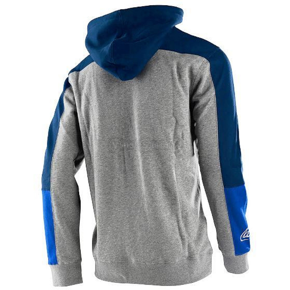 Худи TLD Holeshot Pullover Hoodie Heather [Gray/Blue] L
