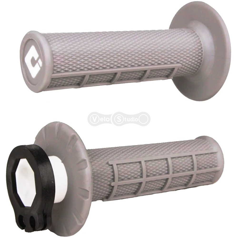 Мото грипси ODI MX V2 Lock-On Half-Waffle Grey Sof