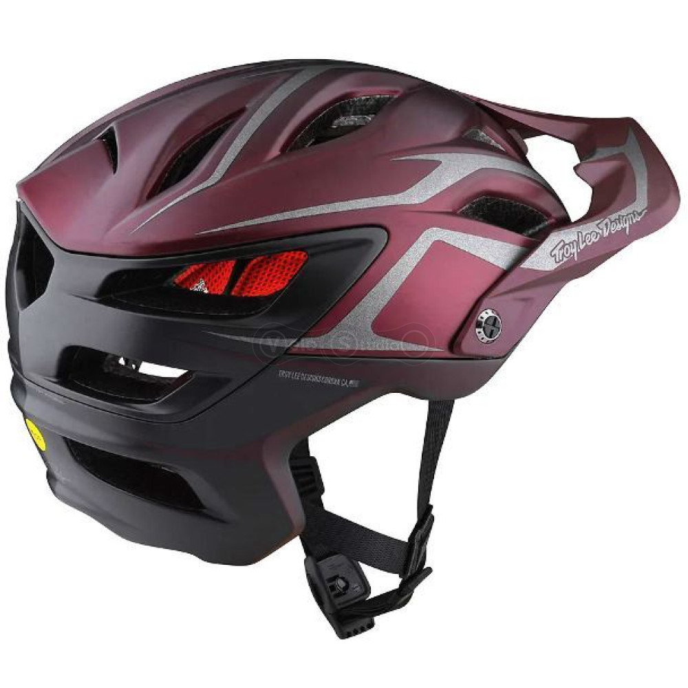 Вело шлем TLD A3 Mips Helmet [Jade Burgundy] XL/XXL (60-63 см)