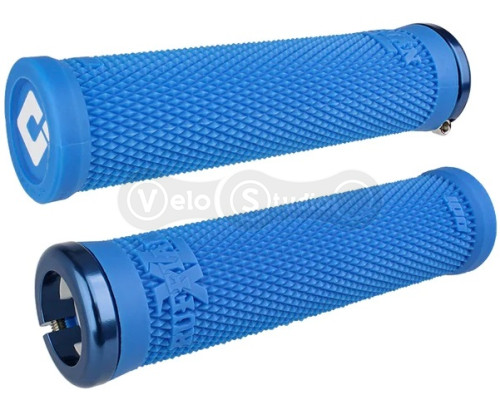 Грипсы ODI Ruffian XL v2.1 Lock-On MTB 135mm Blue