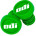 Баренди ODI BMX 2-Color Push-In Plugs Packaged Green Баренди ODI BMX 2-Color Push-In Plugs Packaged Green