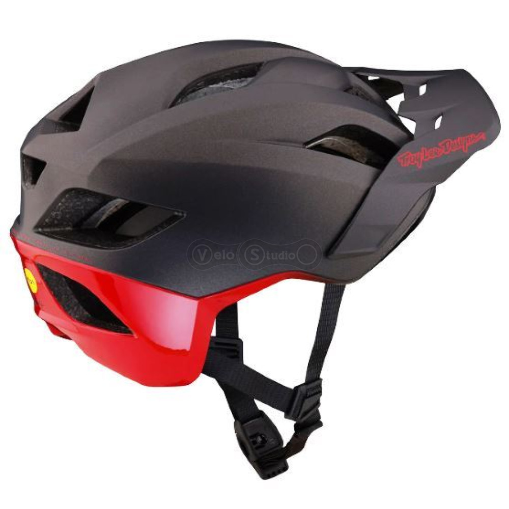 Вело шолом TLD Flowline SE Mips Helmet Radian [Charcoal/Red] M/L (57-59 см)