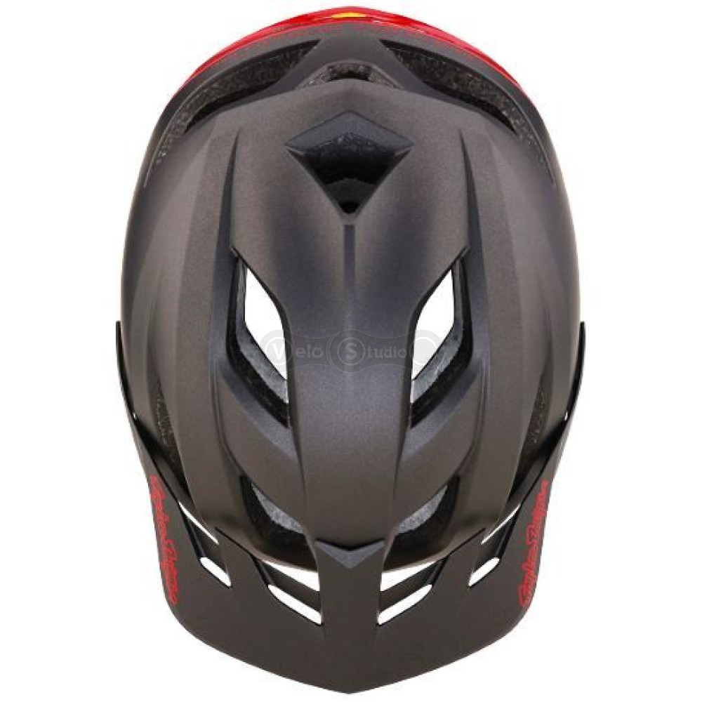 Вело шолом TLD Flowline SE Mips Helmet Radian [Charcoal/Red] M/L (57-59 см)