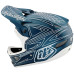 Вело шлем TLD D3 Fiberlite Helmet [SpiderStripe Blue] L (58-59 см)