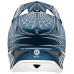 Вело шлем TLD D3 Fiberlite Helmet [SpiderStripe Blue] L (58-59 см)