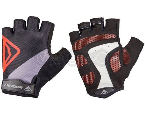 Вело рукавички Merida Glove Classic Gel Black Red M