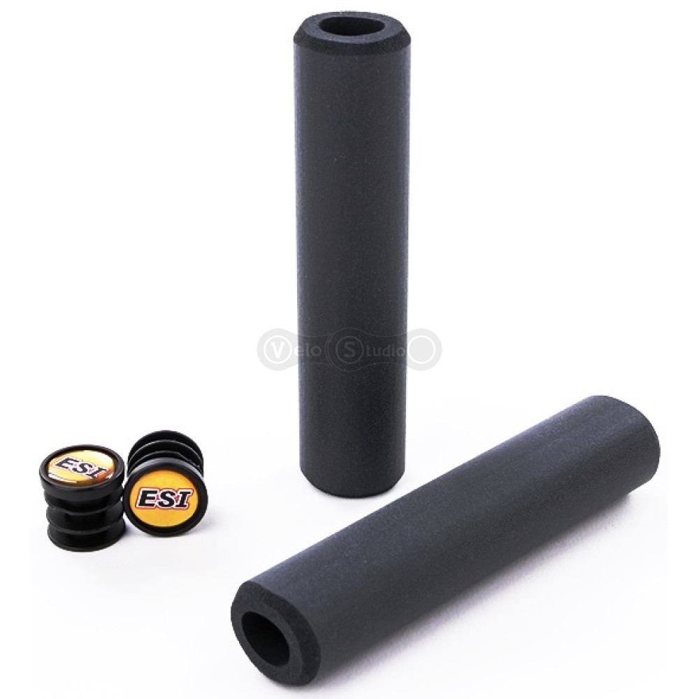Грипси ESI Extra Chunky Black (чорні) 34 мм