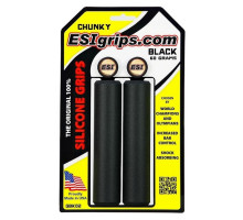 Грипсы ESI Chunky Black (черные) 32 мм