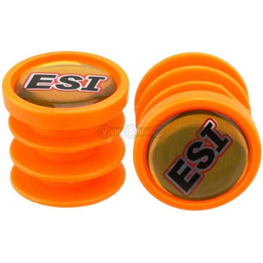 Заглушки руля ESI Bar Plug Orange, оранжевые