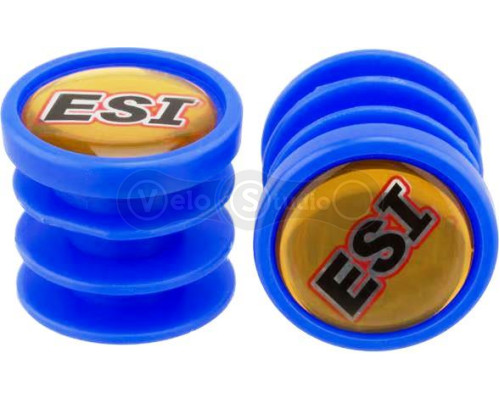 Заглушки керма ESI Bar Plug Blue, сині