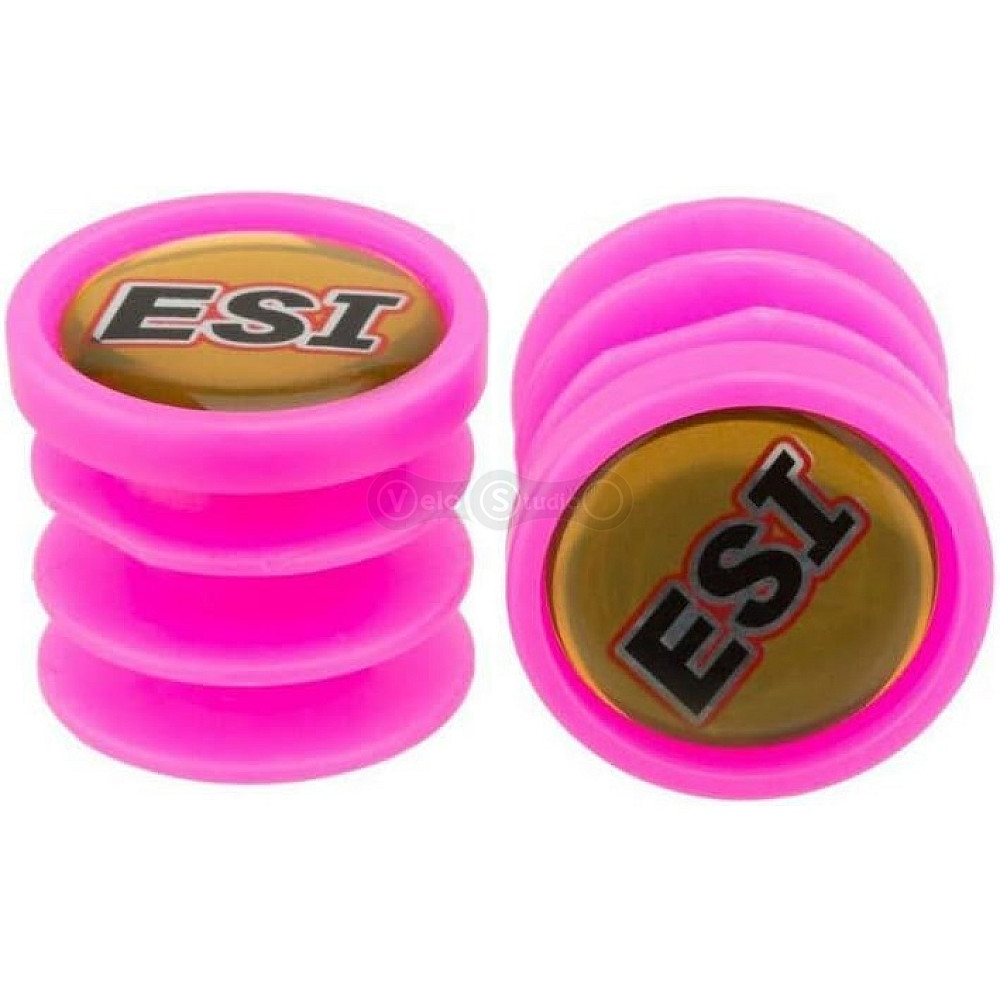 Заглушки руля ESI Bar Plug Pink, розовые