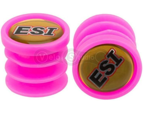 Заглушки руля ESI Bar Plug Pink, розовые