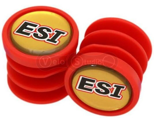 Заглушки керма ESI Bar Plug Red, червоні